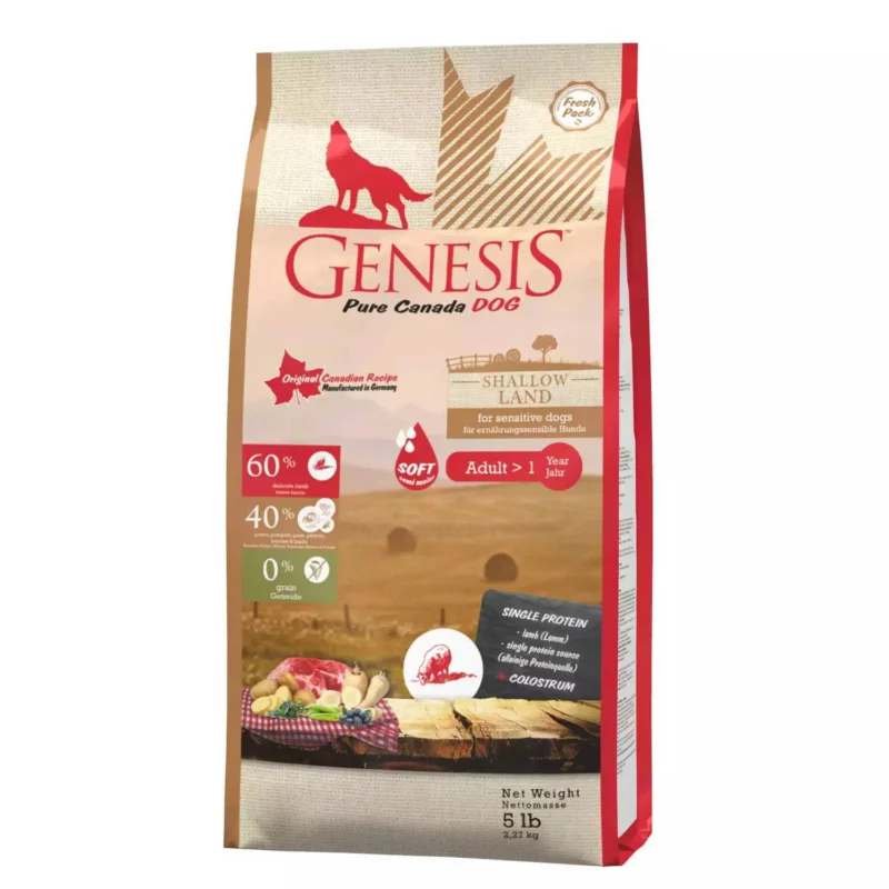GENESIS - Karma dla psa GPC Shallow land adult soft 11,79kg