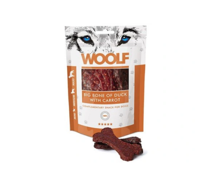 Woolf  Big Bone of Duck with Carrot 100g