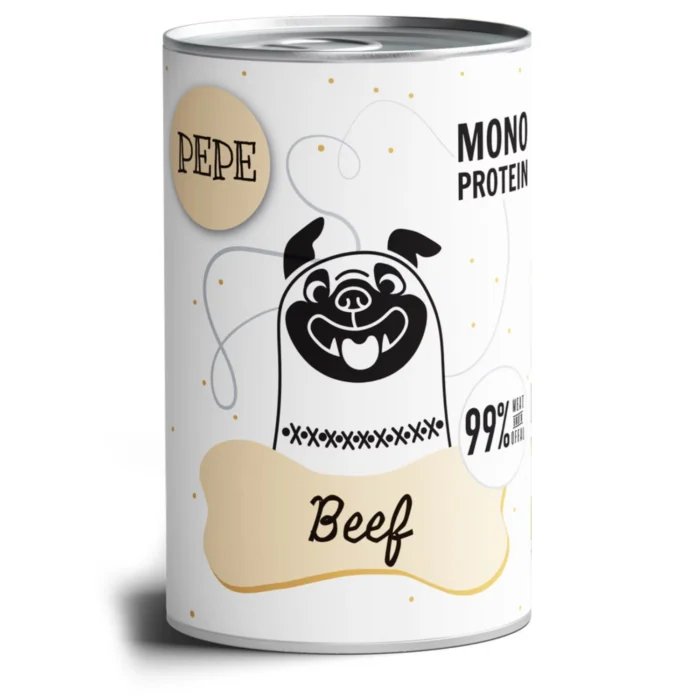 Paka Zwierzaka – Pepe – Beef Protein (wołowina) 12x400g