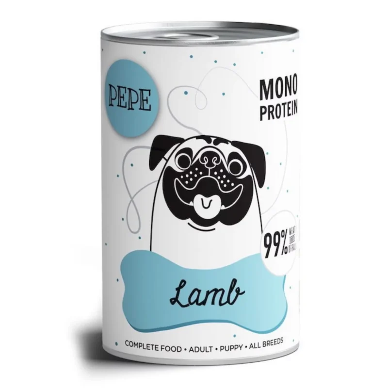Paka Zwierzaka – Pepe – Mono Protein Lamb (jagnięcina) 12x400g