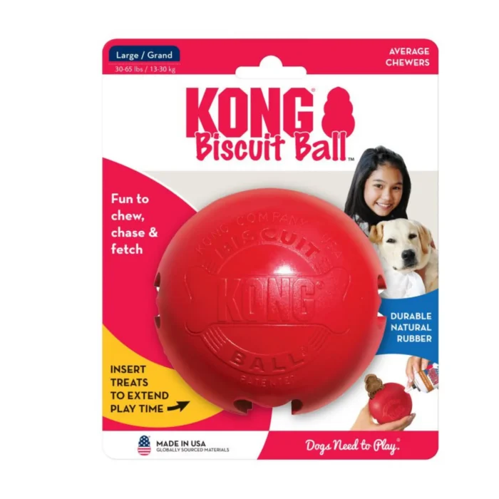 Kong Zabawka dla Psa Biscuit Ball L