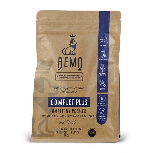 Sucha karma dla psa Bemo Complet Plus indyk 15 kg