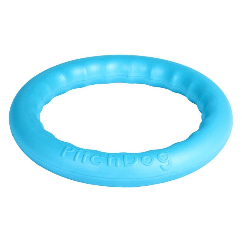 Ring PitchDog - dla psów dużych ras niebieski 30 cm